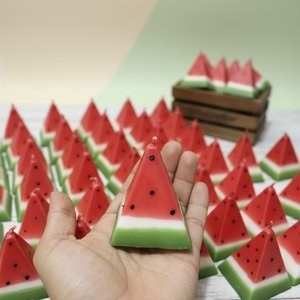 شمع هندوانه ۴وجهی ( 30 عددی )